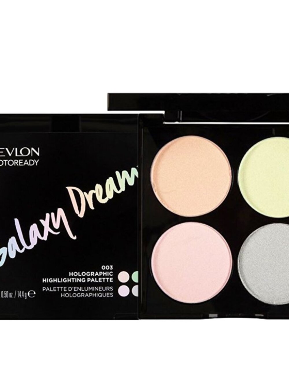 NEW 2 Pk Revlon PHOTOREADY Holographic HIGHLIGHTING Palette (03) GALAXY DREAM